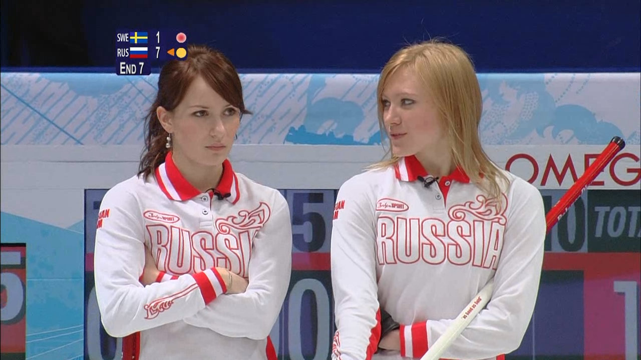La selección rusa de curling Exópolis